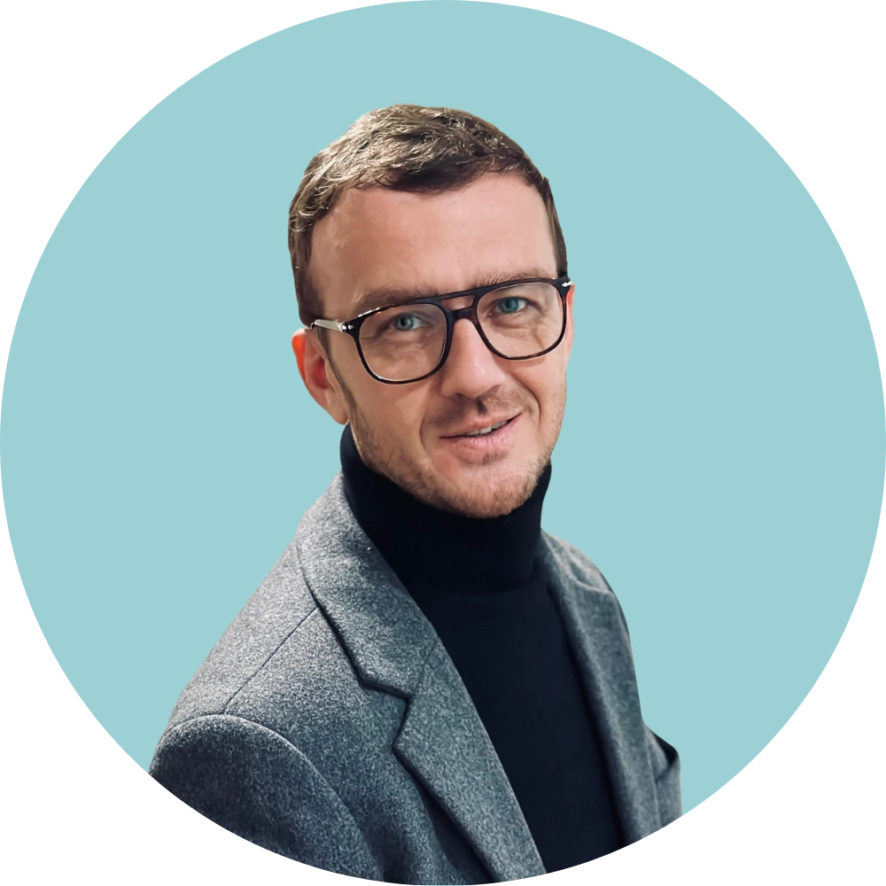 Portrait d'Alexis, Visual Designer et Content Creator chez Palmity Agency